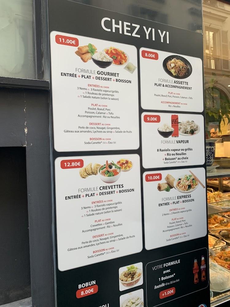 Traiteur Chez Yi Yi - Menu Image 1